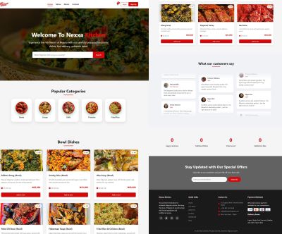 Food Ordering Web App